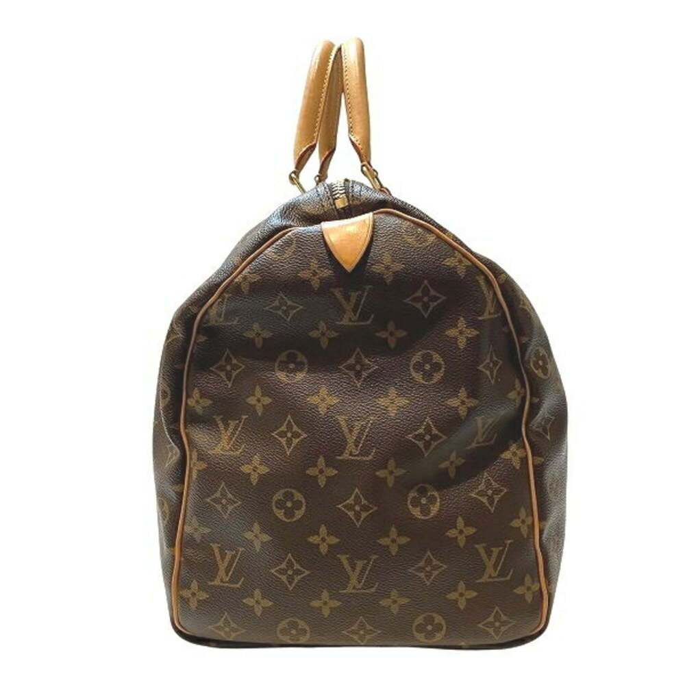 LOUIS VUITTON Brown Monogram Keepall 50 Boston Bag - Picture 7 of 9